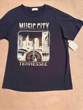 Altar'd State Black Music City Tennessee Graphic Tee